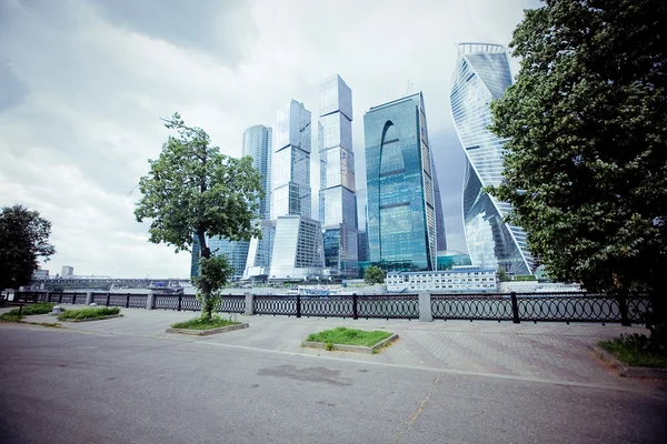 Panorama of Moscow City, Russia — Stock Photo, Image