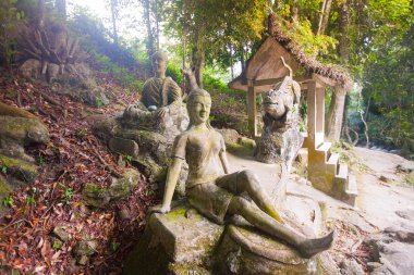 Tanım sihirli Buda Bahçe, Koh Samui Adası