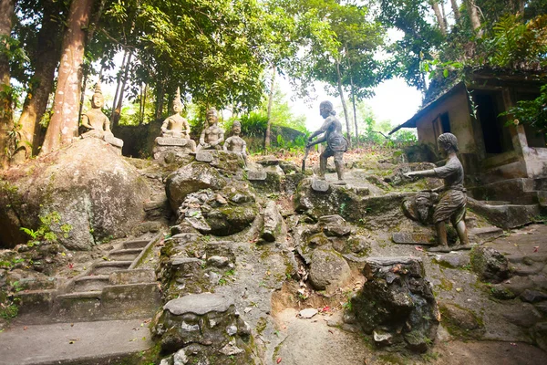 Magia tanim Buddy ogród, wyspa Koh Samui — Zdjęcie stockowe