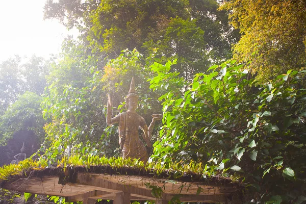 Tanim magic Buddha trädgård, ön Koh Samui — Stockfoto