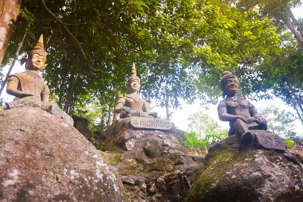 Giardino magico di Buddha di Tanim, isola di Koh Samui — Foto Stock