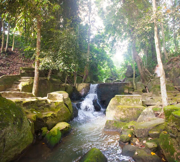 Tanim jardim mágico Buda, Koh Samui ilha — Fotografia de Stock