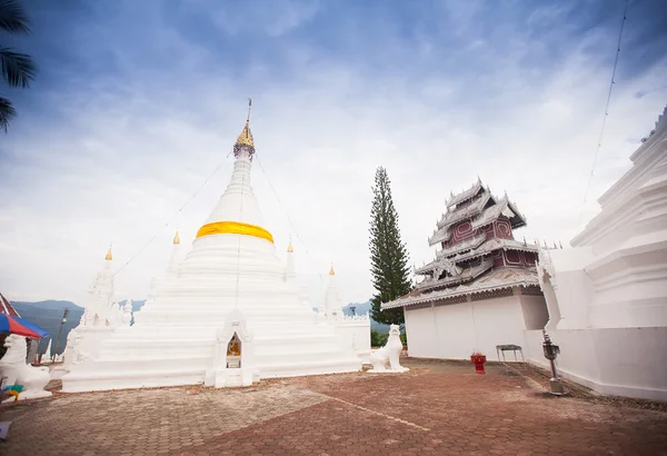 Świątynia w mae hon piosenki, Tajlandia — Zdjęcie stockowe