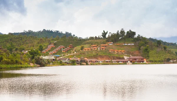 Village near Mae Hon Song, Tailândia — Fotografia de Stock