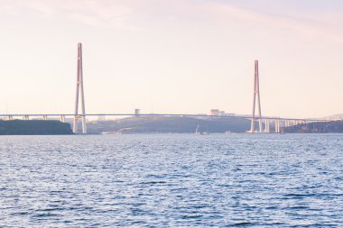 Köprü şehirde Vladivostok, Rusya