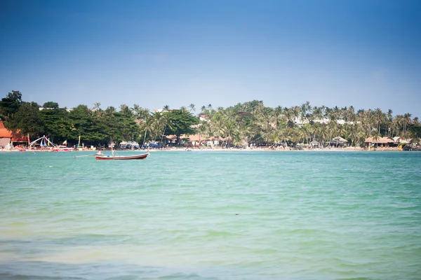 Una vista del paisaje marino tropical — Foto de Stock