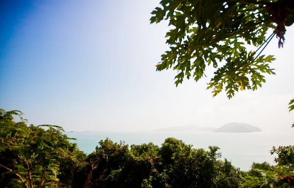 Una vista del paisaje marino tropical —  Fotos de Stock