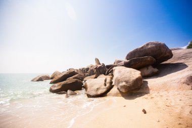 Hin Ta ve Hin Yai kayalarda (büyükanne ve büyükbaba) Koh S