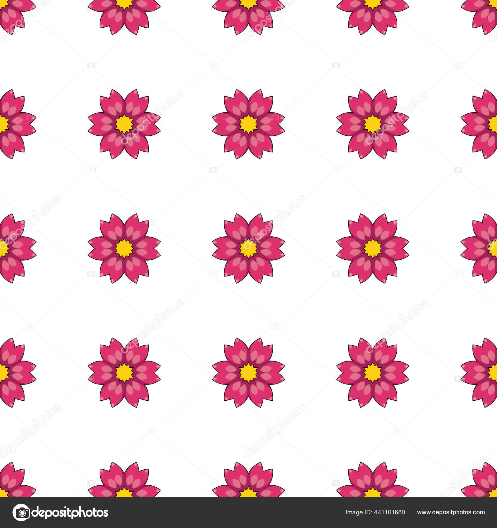 Seamless Pattern Cartoon Red Flowers Can Used Wallpaper Pattern Fills Vector Image By C Zinako Vector Stock Seamless Pattern Cartoon Red Flowers Can Used Wallpaper Pattern Fills Vector Image By C Zinako Vector Stock