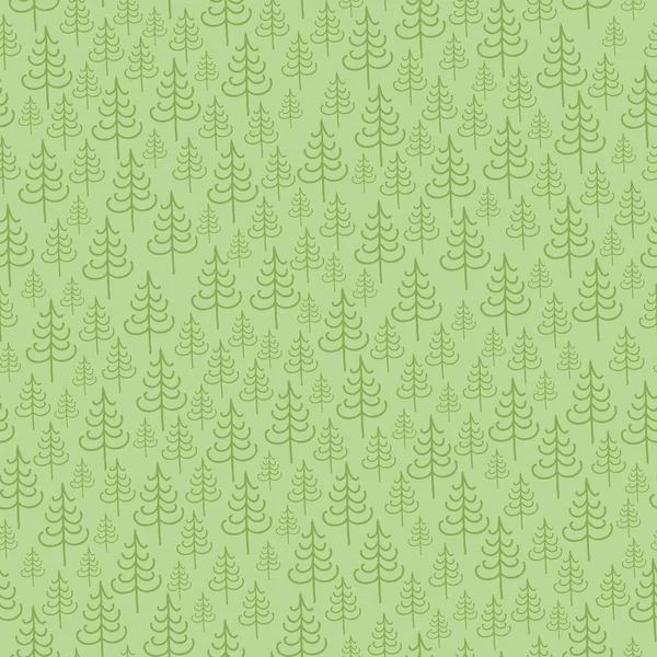 Modèle Sans Couture Avec Sapins Peut Être Utilisé Pour Papier — Image vectorielle