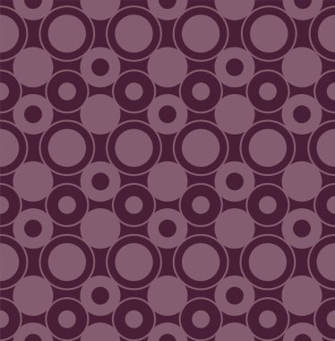 Vektör kusursuz desen. Soyut stil arka plan. Daireli geometrik doku. Moda renkleri