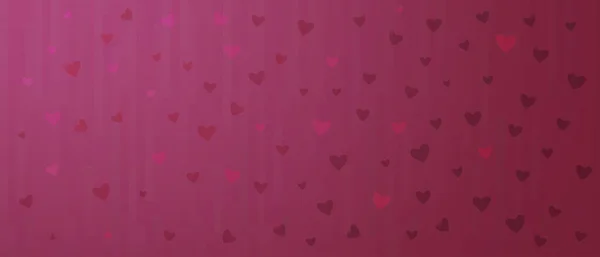 Οριζόντια Άλμπουμ Κόκκινο Ροζ Φόντο Καρδιές — Διανυσματικό Αρχείο