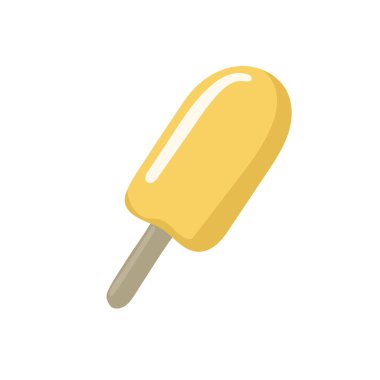 Buzlu dondurma vektörü izole edilmiş illüstrasyon