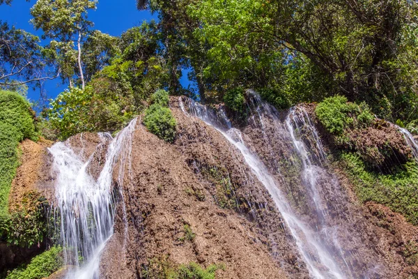 Водоспади в Topes de Кольянтес — стокове фото