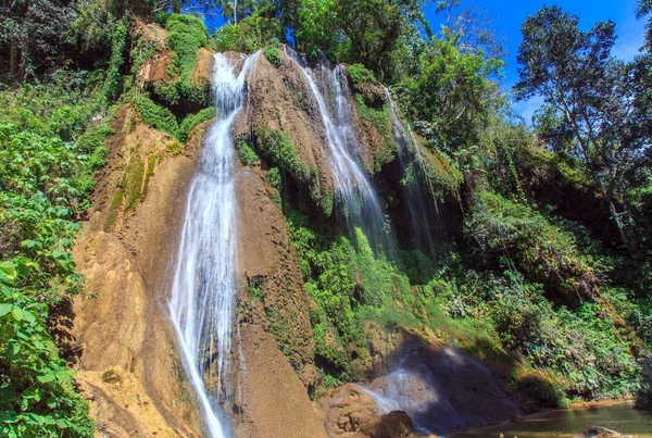 Wodospady w Topes de Collantes — Zdjęcie stockowe