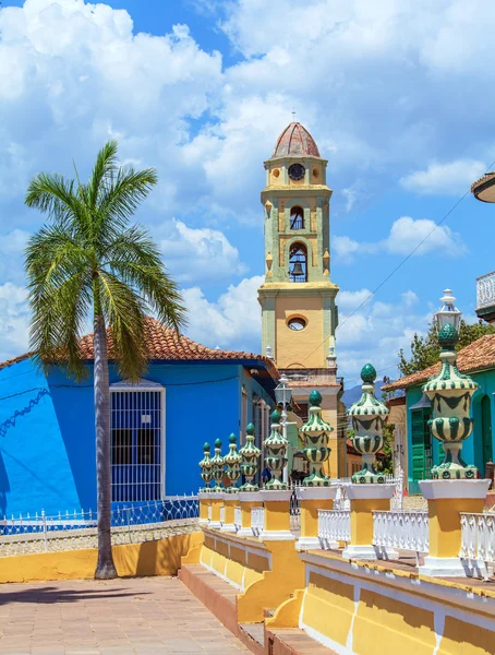 Iglesia de San Francisco de Asisin the old town, Trinidad — Stock Photo, Image