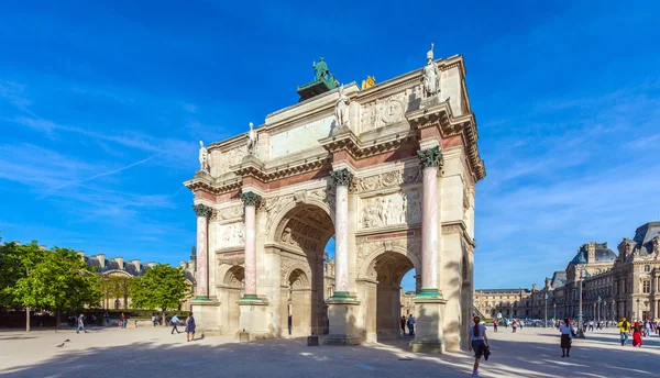 Arc de triomphe, Париж, Франция — стоковое фото