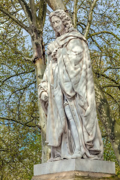 Staty av Montesquieu, Bordeaux — Stockfoto