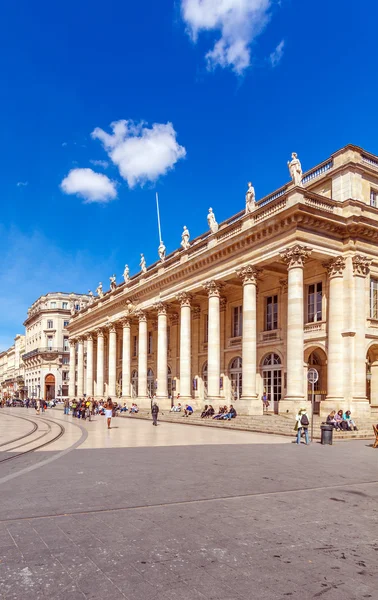 Grand Theatre square, Burdeos, Francia —  Fotos de Stock