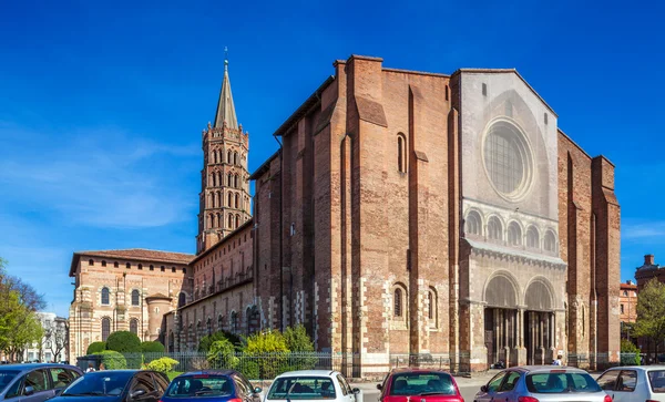 Iglesia Románica Saint Sernin, Toulouse — Foto de Stock