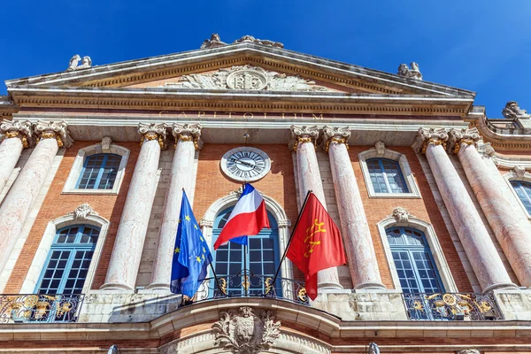 Belediye Binası, Toulouse, Fransa — Stok fotoğraf