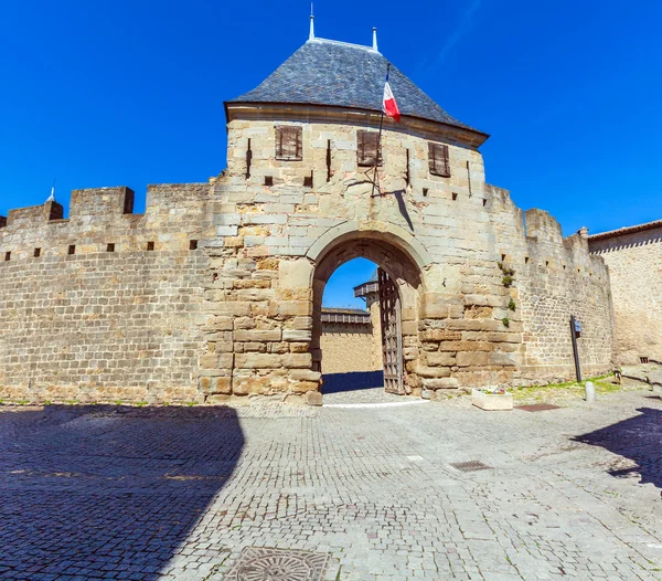 Carcassonne Ana Giriş Kapısı — Stok fotoğraf