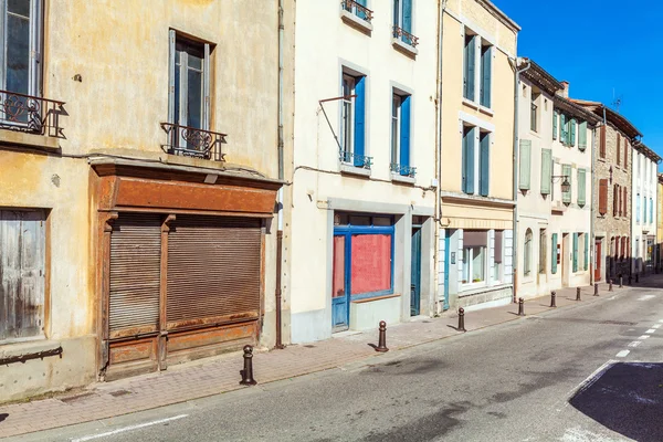 Street of lower city, Carcassonne — Stock Photo, Image