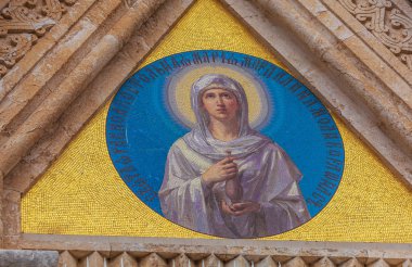Mary Magdalene Convent zeytin Dağı, Jerusalem üzerinde