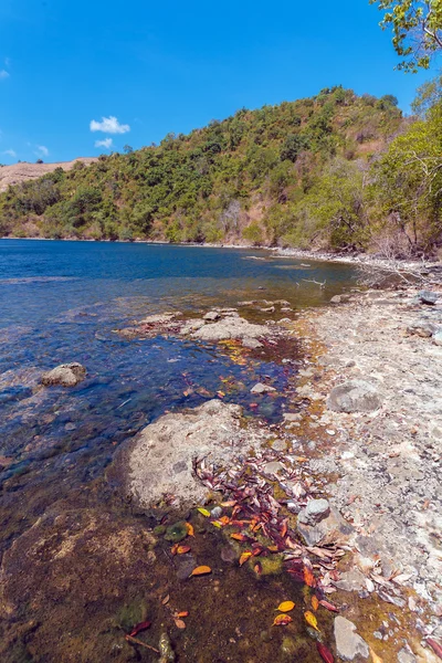 Mountain Lake στο Komodo Island — Φωτογραφία Αρχείου