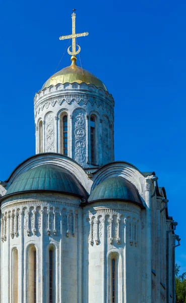 Kathedraal van Sint Demetrius (Xii c.) in Vladimir, Rusland — Stockfoto