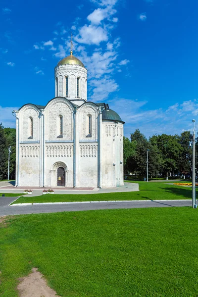 Catedral de São Demétrio (XII c.) em Vladimir, Rússia — Fotografia de Stock