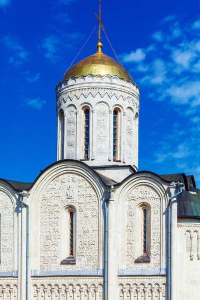 Kathedraal van Sint Demetrius (Xii c.) in Vladimir, Rusland — Stockfoto