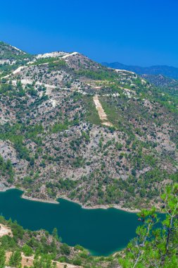 kouris baraj rezervuar, Kıbrıs ile