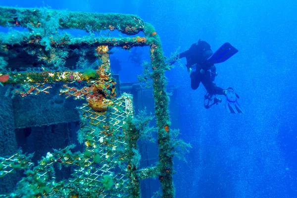 Zenobia Ship Wreck near Paphos, Cyprus — Stock Photo, Image