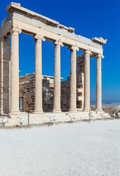 Kolumner med Erechteion, Akropolis, Aten — Stockfoto