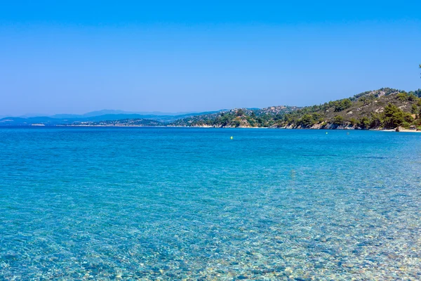 Widok na morze w Sithonia, Chalkidiki — Zdjęcie stockowe