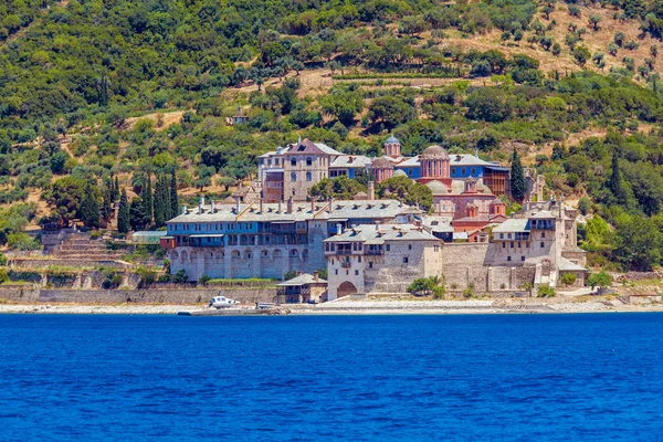 Xenofontos kloster, Mount Athos — Stockfoto