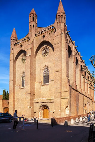 A jakobinusok, Toulouse-templom — Stock Fotó