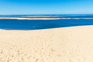 Pile, Arcachon Bay Dune görünümünden