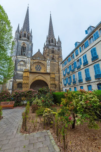 Stone Carving van Kathedraal Sainte-Marie de Bayonne — Stockfoto