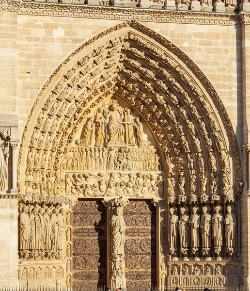 Cathedral Notre Dame de Paris Royalty Free Stock Photos