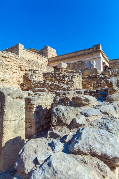 Knossos Palatset ruiner, Heraklion Kreta — Stockfoto