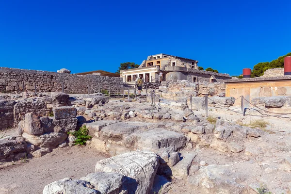 Ruines du palais Knossos, Héraklion Crète — Photo