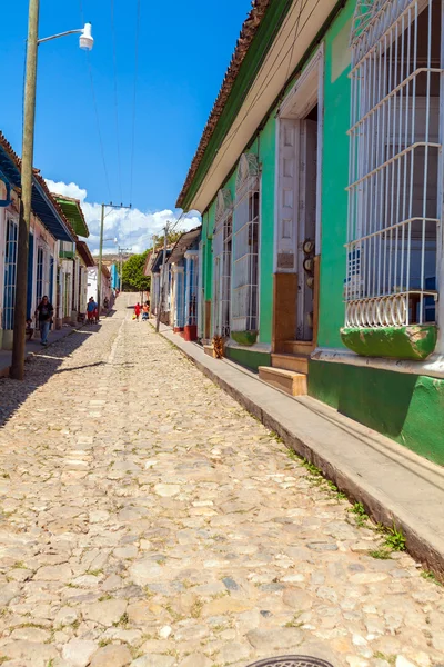 Huizen in de binnenstad, Trinidad — Stockfoto