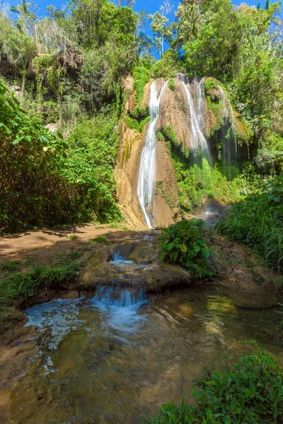 Waterfalls in Topes de Collantes — Stock Photo, Image