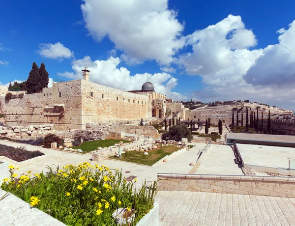 Al-aqsa moskee, Jeruzalem, Israël — Stockfoto