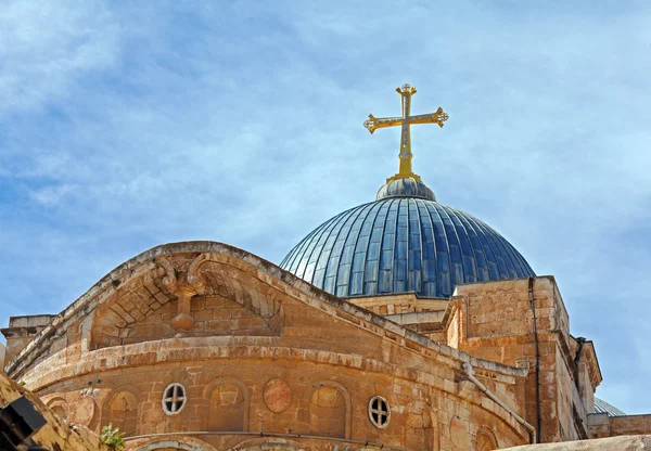 Dome of Holy Sepulchre Cathedral, Jerusalem Royalty Free Stock Images