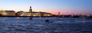 Kunstkamera ve Neva, Saint Petersburg Panoraması