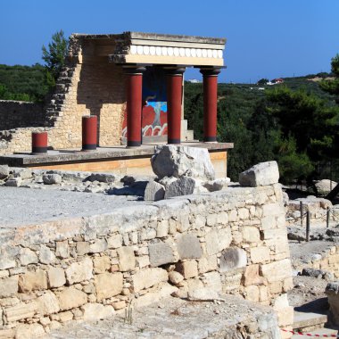Knossos Sarayı kalıntıları, Kandiye Girit