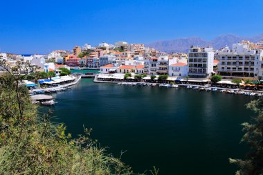 Agios Nikolaos şehir, Crete, Yunanistan